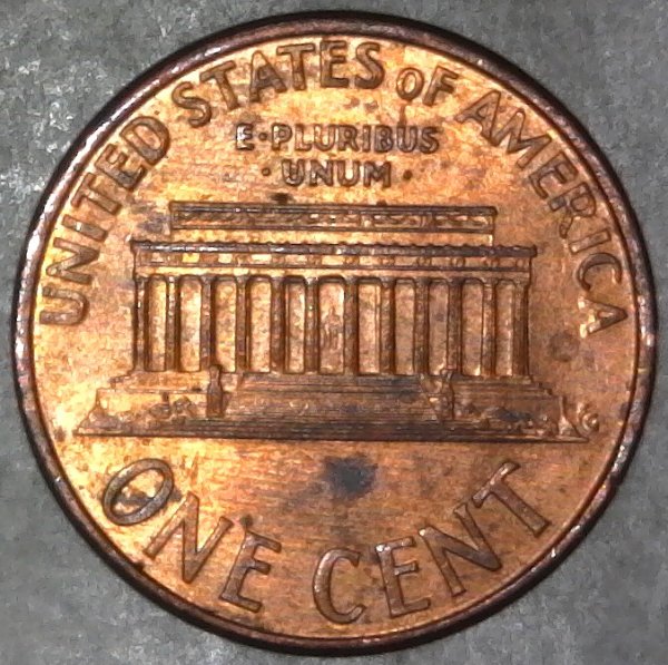 1998-P-Lincoln-Memorial-Cent-With-Grease-Mold-Doubling-Found-CRH!